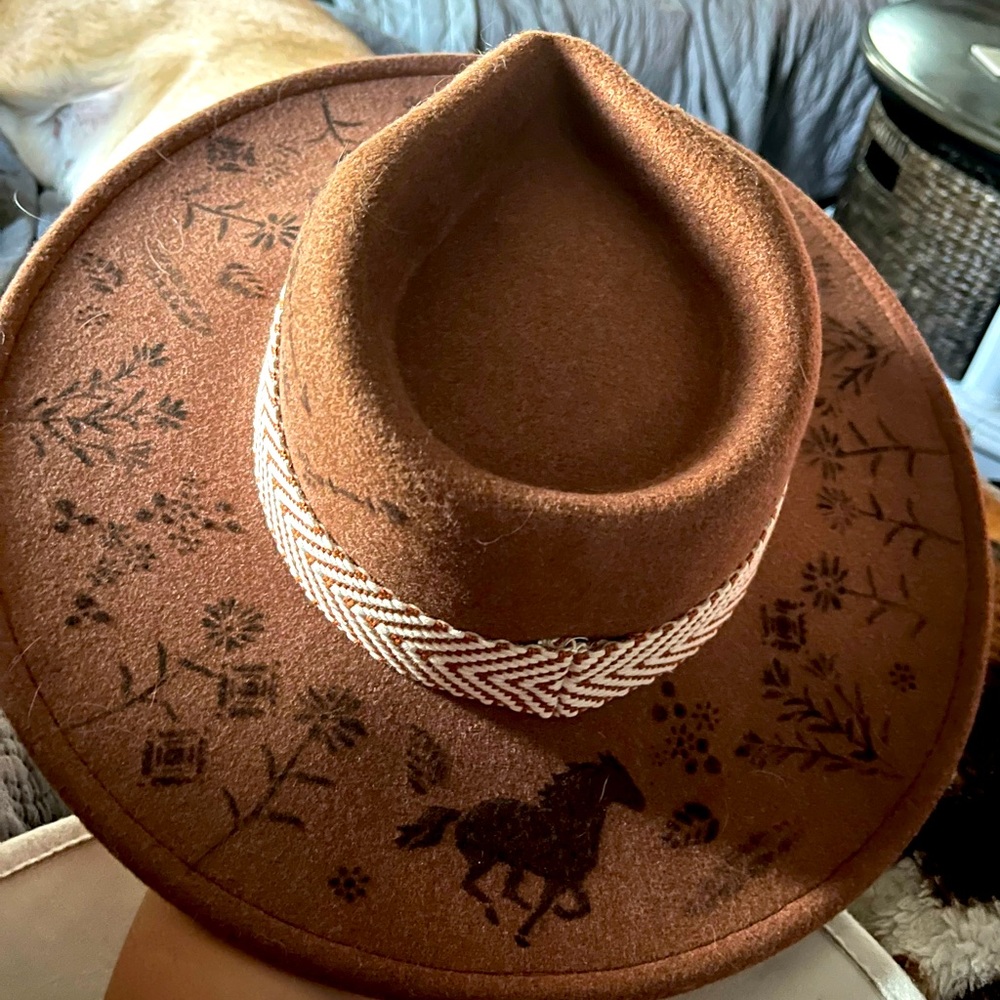 Custom drawn hat